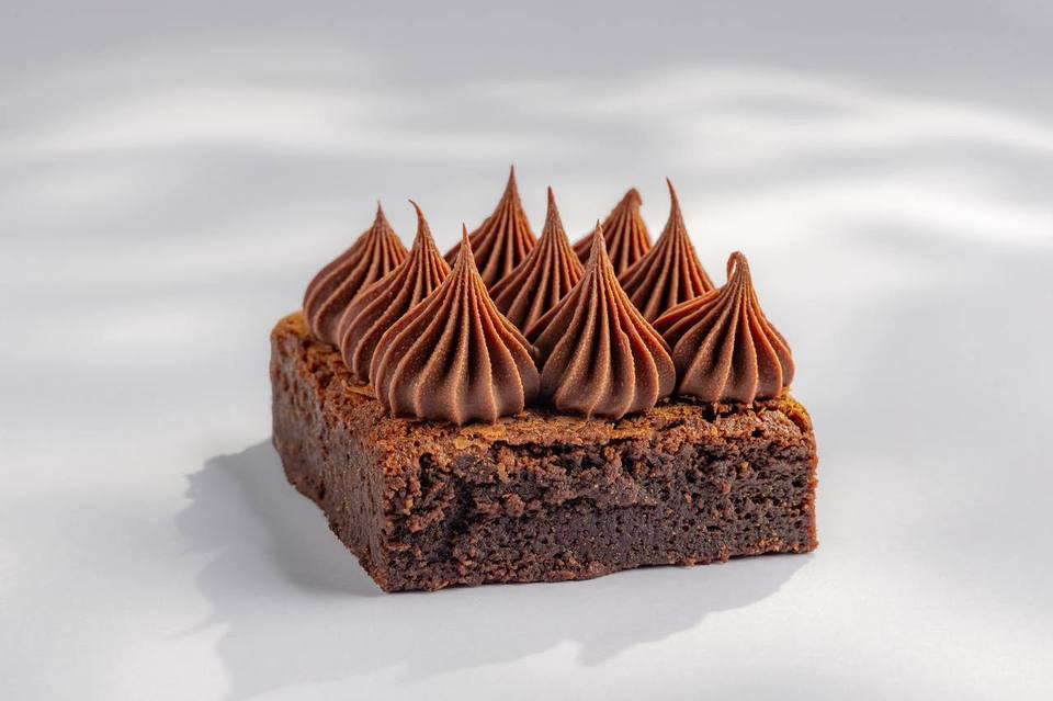 Brownies Chocolat, studio photograph