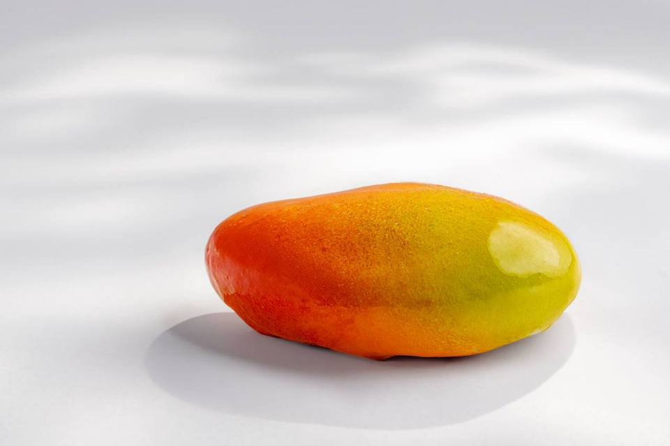 Mango Dessert, studio photograph