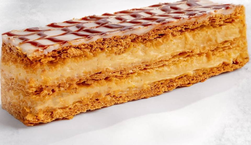 Millefeuille Vanilla, a closer view
